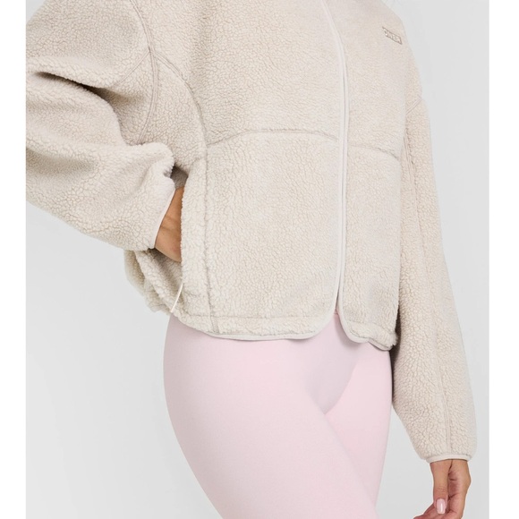 Oner Active Sand Zip Through Fleece Jacket - Picture 3 of 11